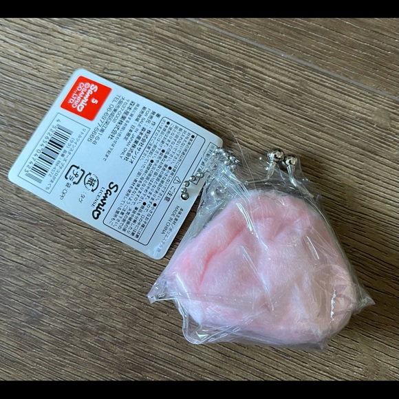 LITTLE TWIN STARS-NWT Mini Plush Pink Coin Purse-Lala - Picture 7 of 8